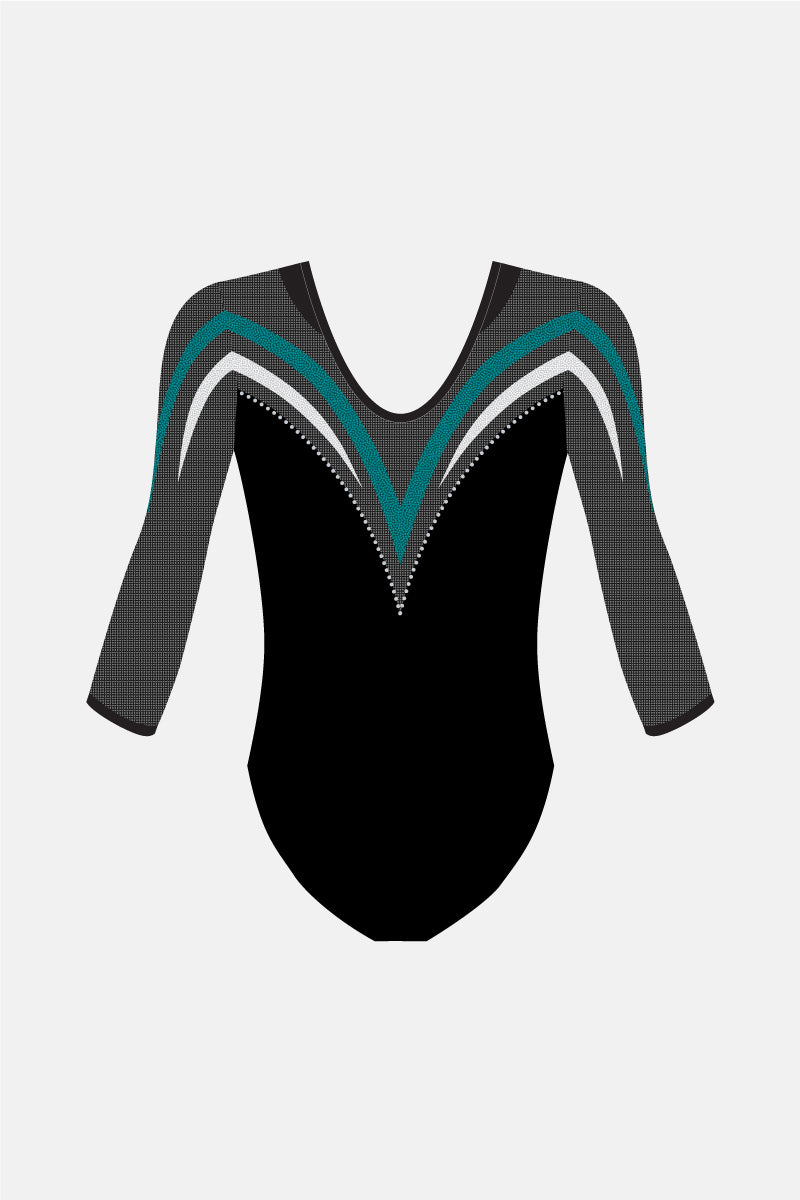 Girls L4-6 Trampoline Leotard (Cassidy)