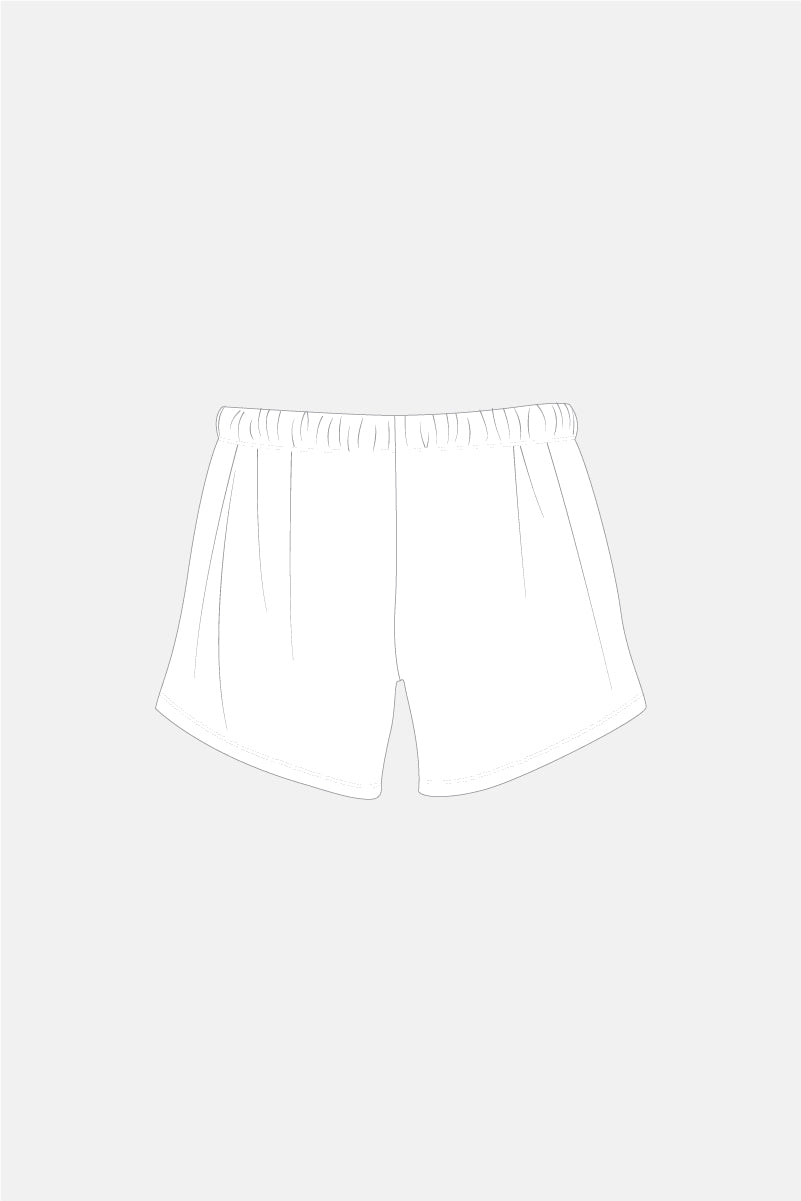 White MAG Shorts