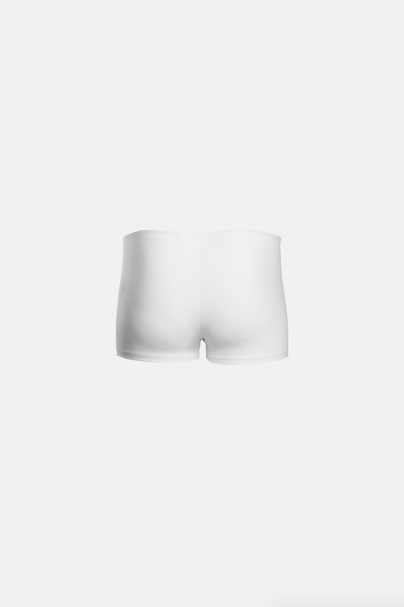 Girls White Bike Pants