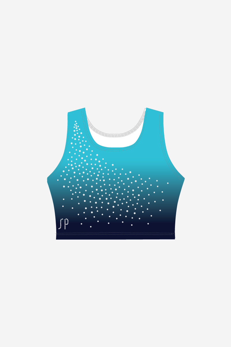 Girls Active Cropped Singlet