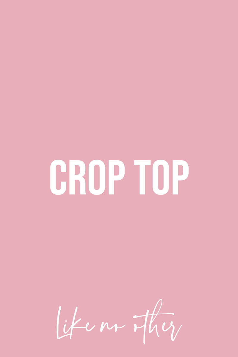 Custom Design - Crop Top