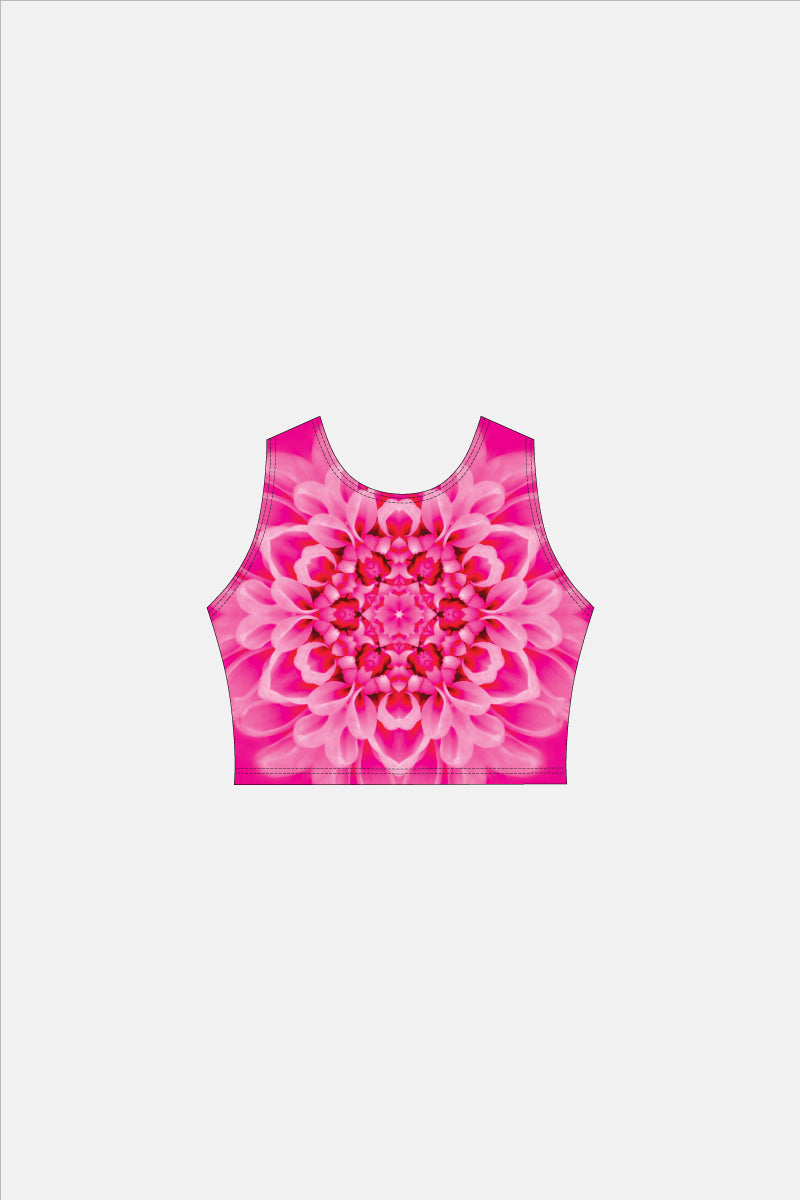 Girls Dahlia Cropped Singlet