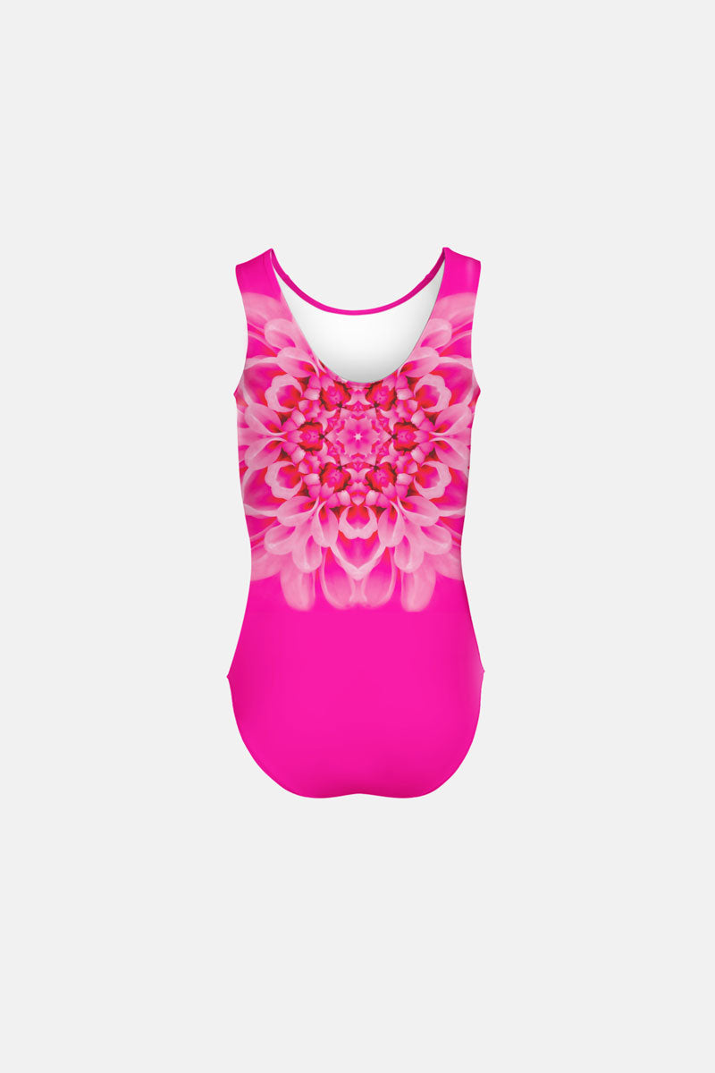 Girls Dahlia Sleeveless Leotard