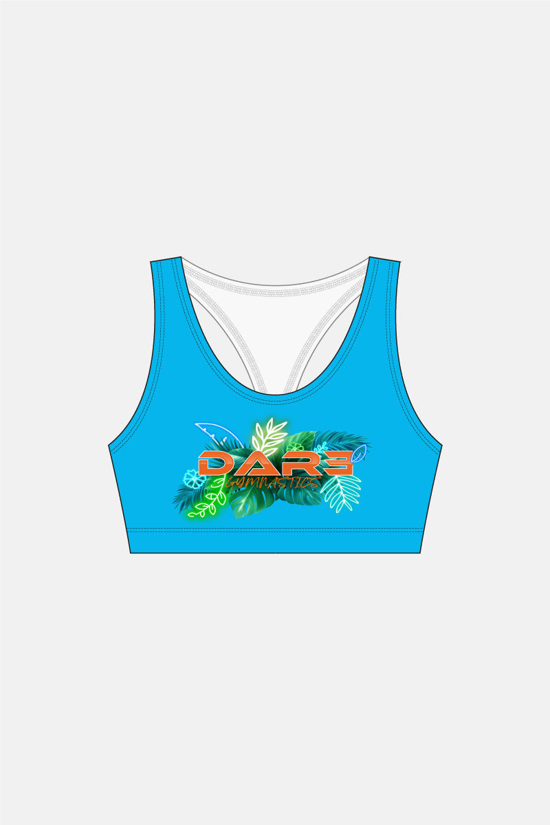 Periwinkle Club Merch Crop Top