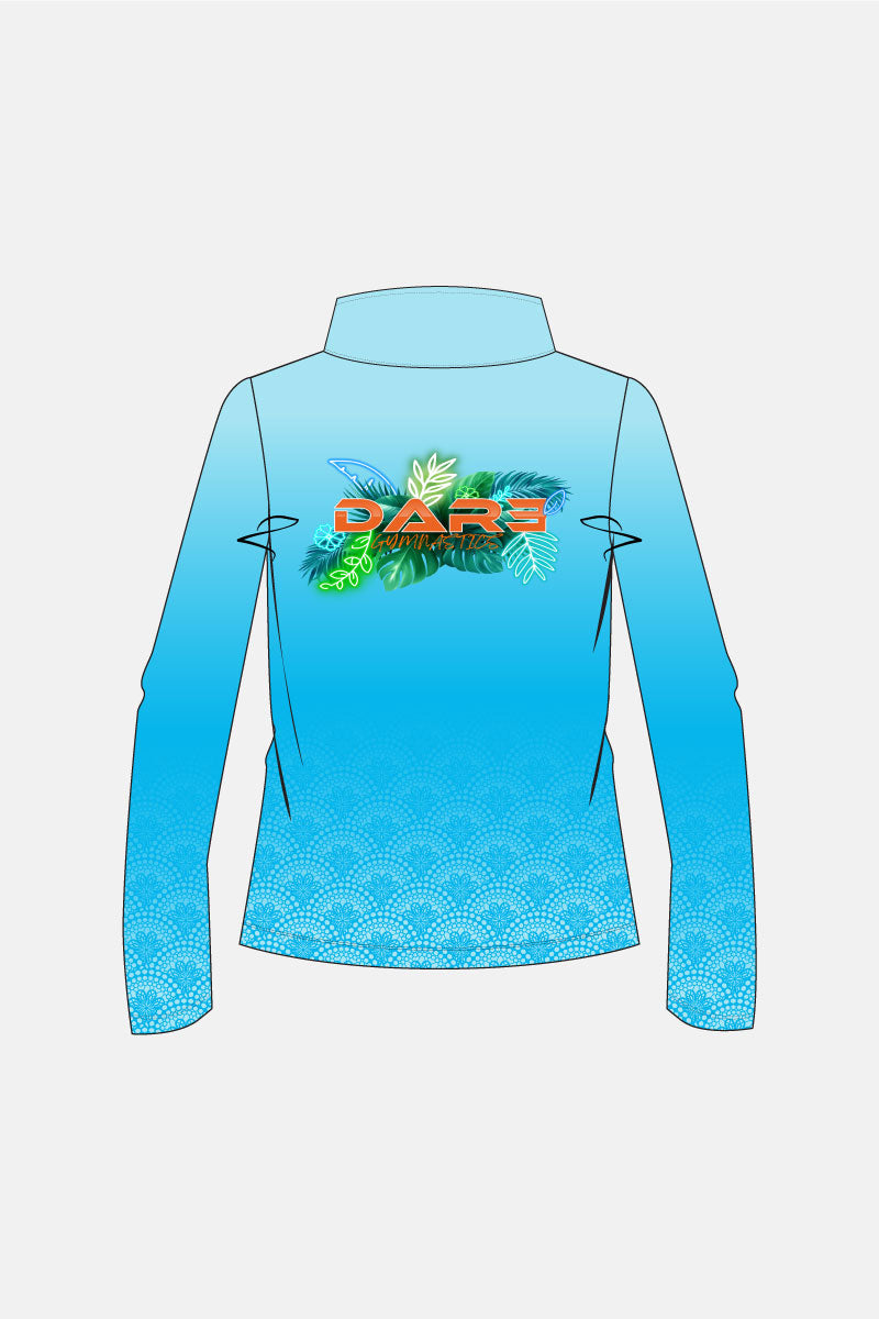 Periwinkle Club Merch Warm Up Jacket