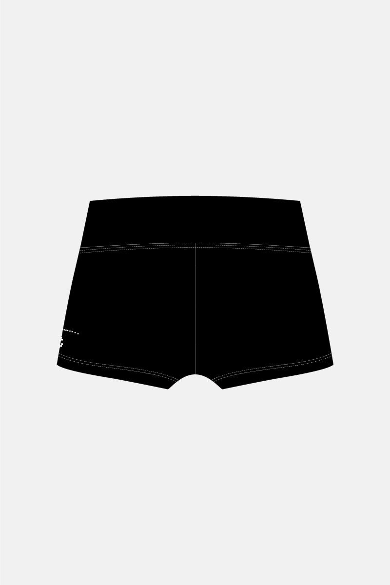 Girls Crystal Black Shorts