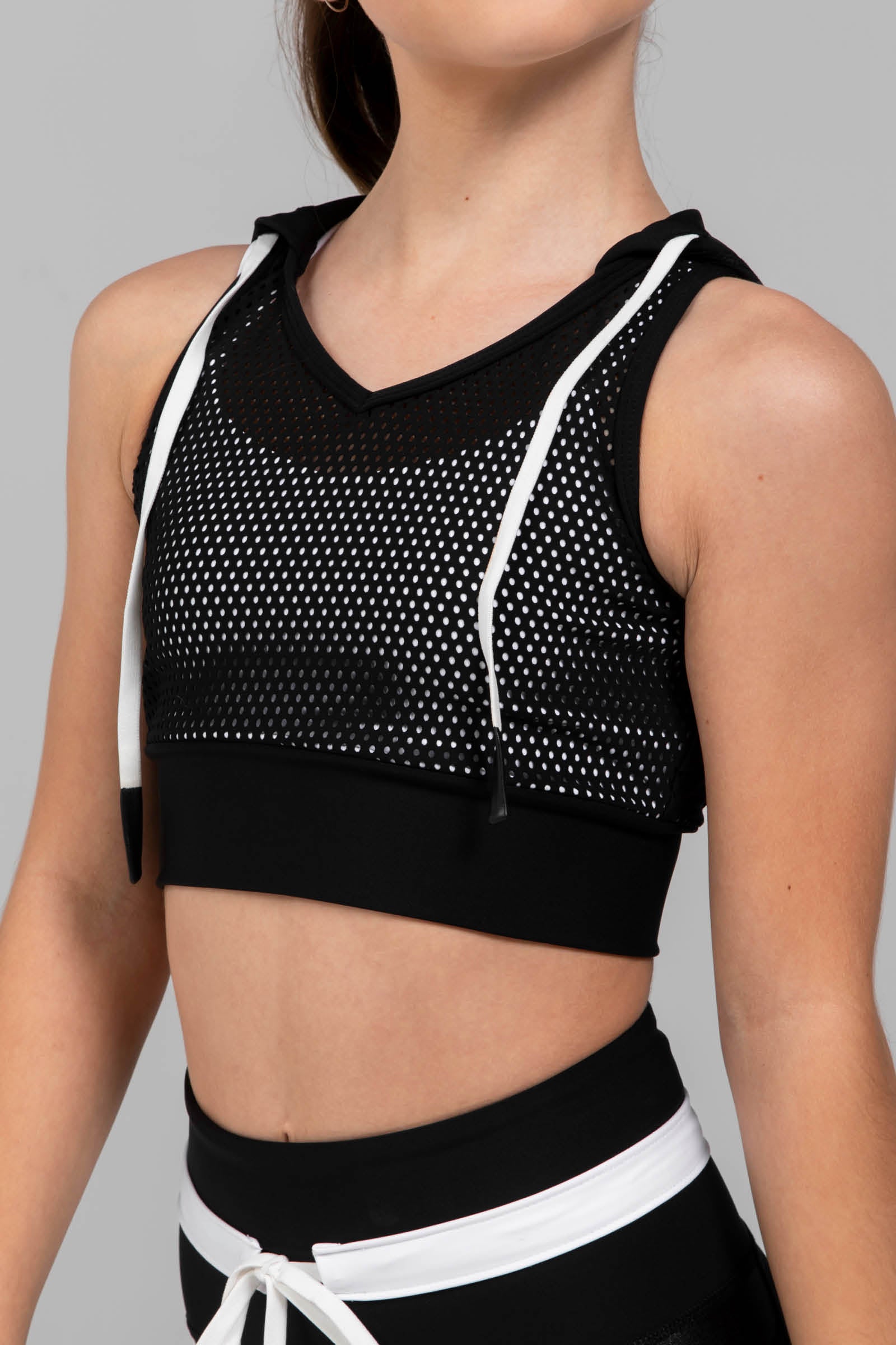 Double Up Cropped Singlet