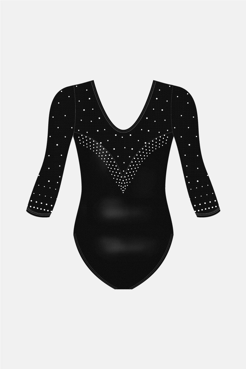 Girls 3/4 Sleeve NLP 3-6 Leotard