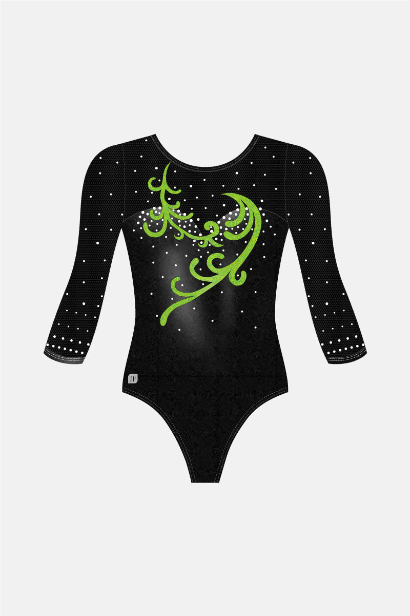 Girls 3/4 Sleeve NLP 3-6 Leotard