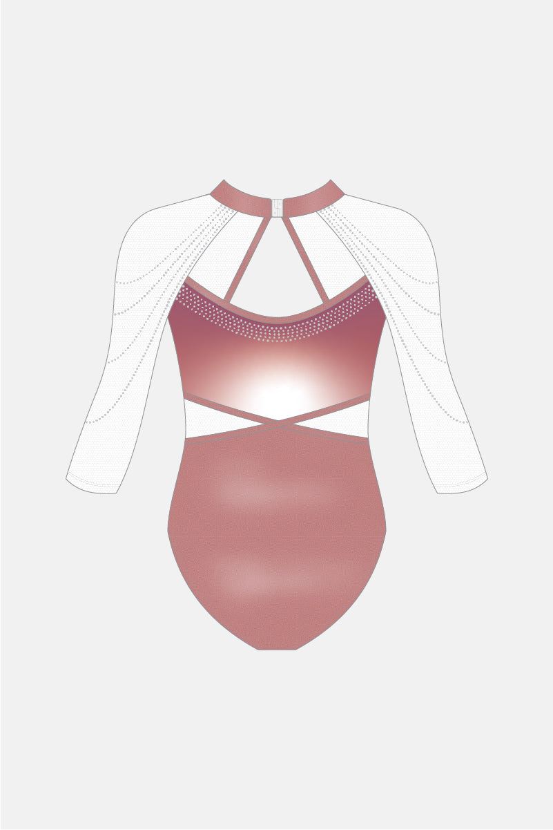 Girls Second Day 3/4 Slv Leotard