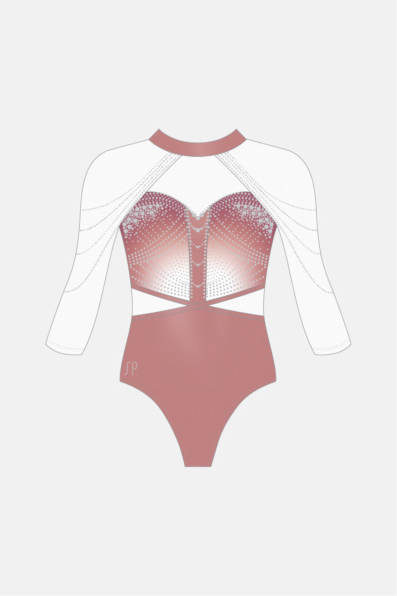 Girls Second Day 3/4 Slv Leotard
