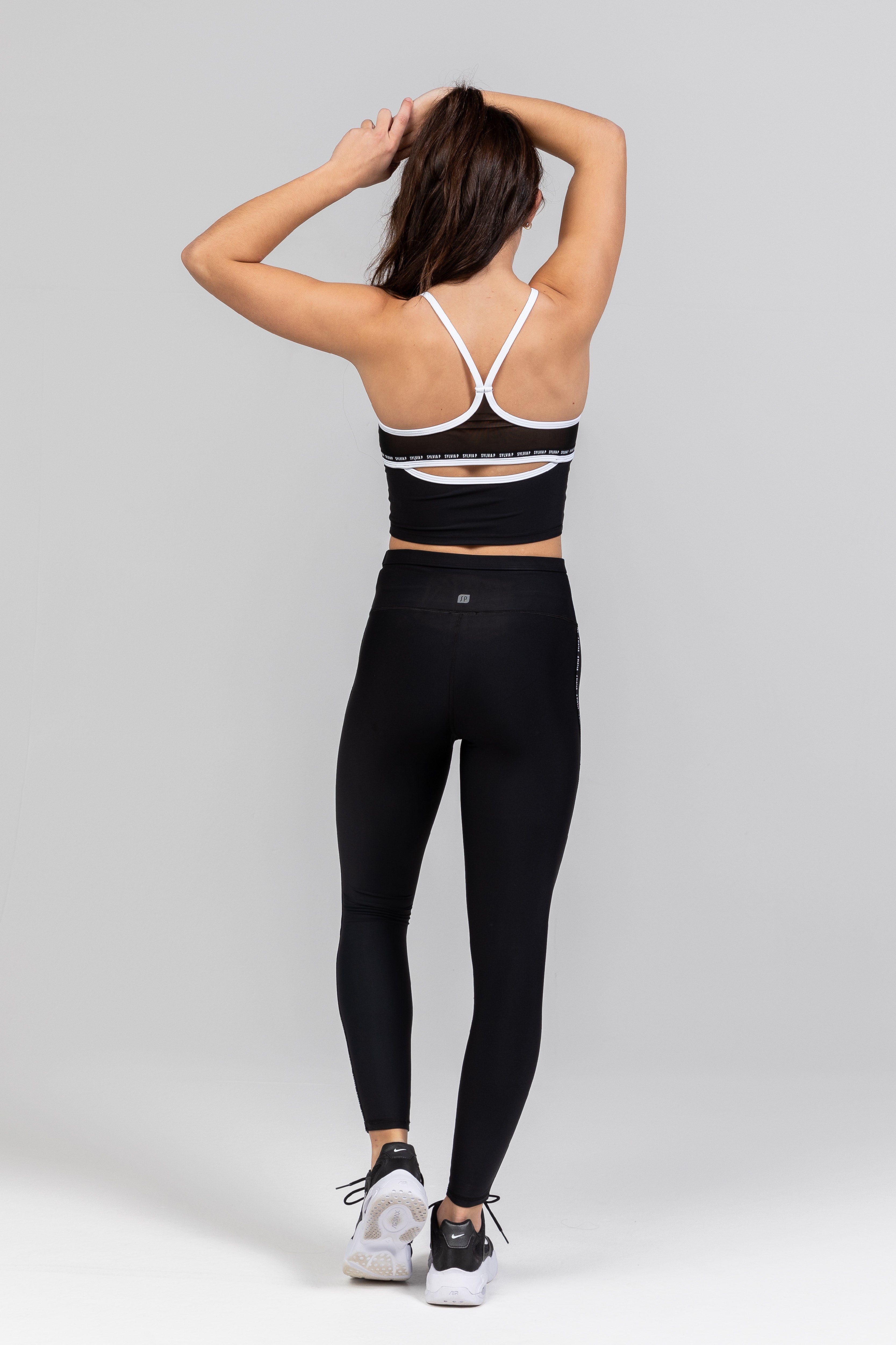 The Original Cropped Singlet - Black