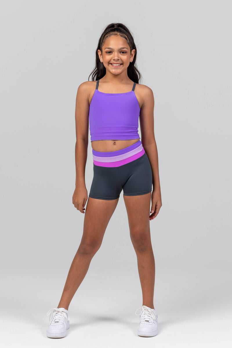 Soul Sounds Reversible Cropped Singlet