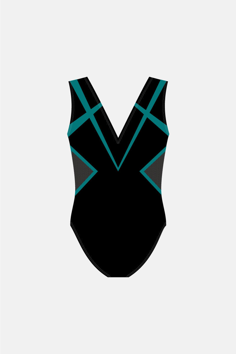 Sleeveless Leotard Sequin