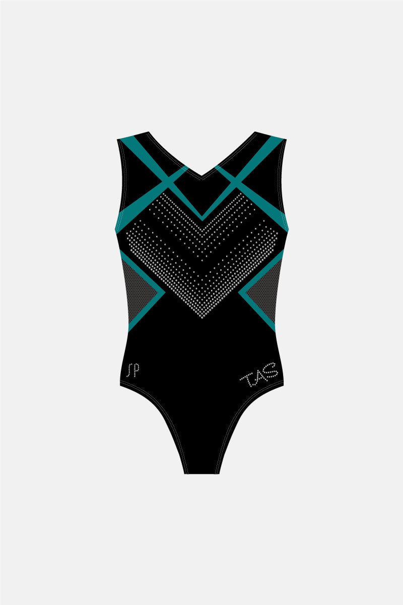Sleeveless Leotard Sequin