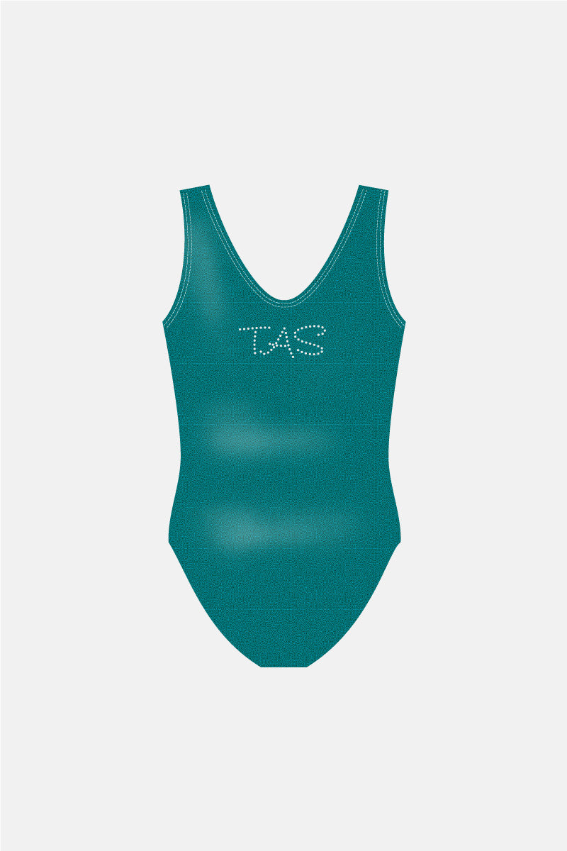 Girls TAS Sleeveless Leotard