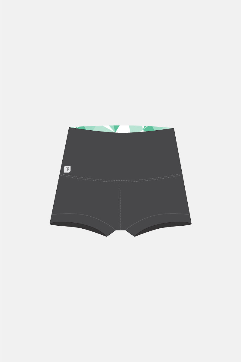 Girls High Waisted Shorts