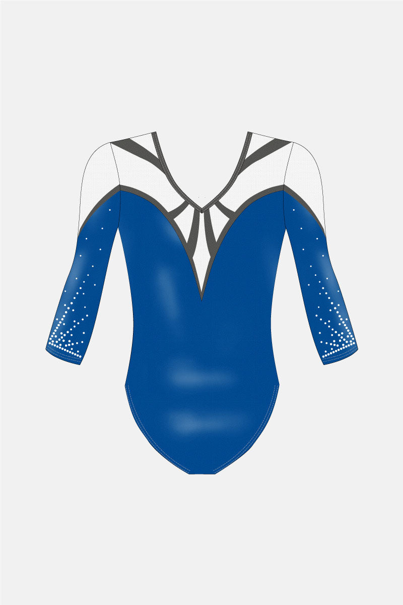 Light Junior 3/4 Sleeve Comp Leotard