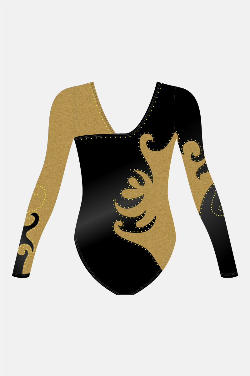 Girls L1-10 Comp Leotard - Full Length Sleeve