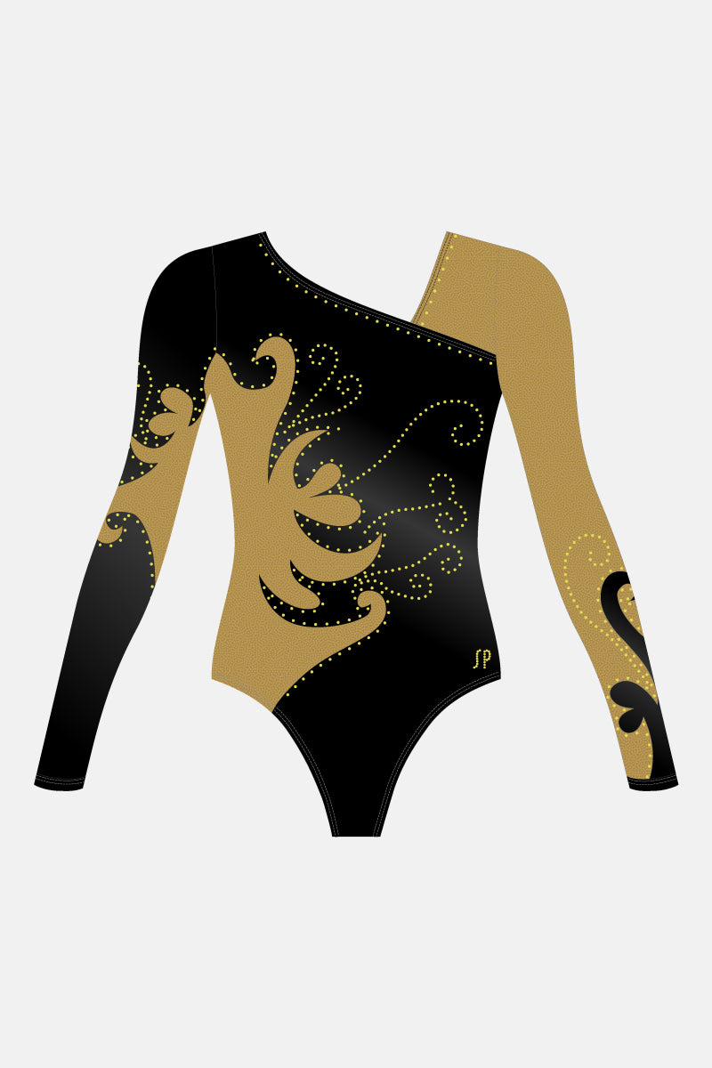 Girls L1-10 Comp Leotard - Full Length Sleeve