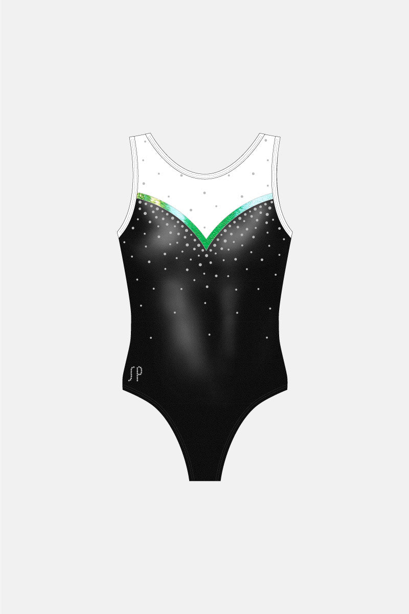 Girls Junior Sleeveless Leotard