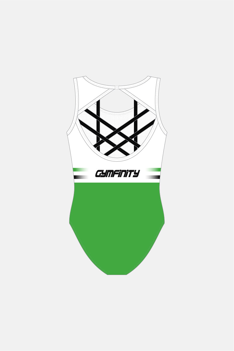 Double Stripe Sleeveless Leotard