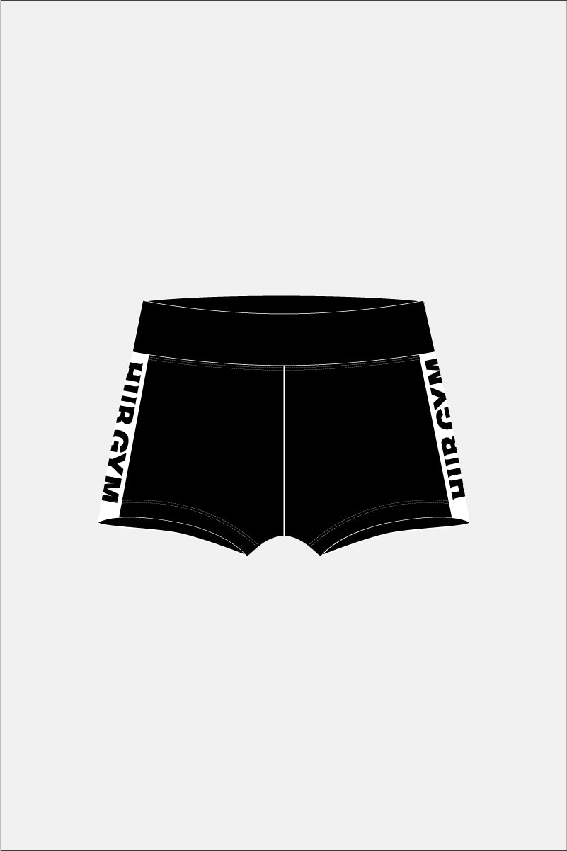 Girls High Waisted Shorts - Option 1
