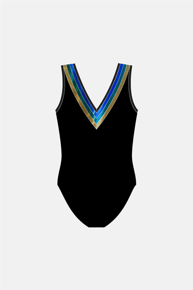 Girls Sleeveless Leotard 1