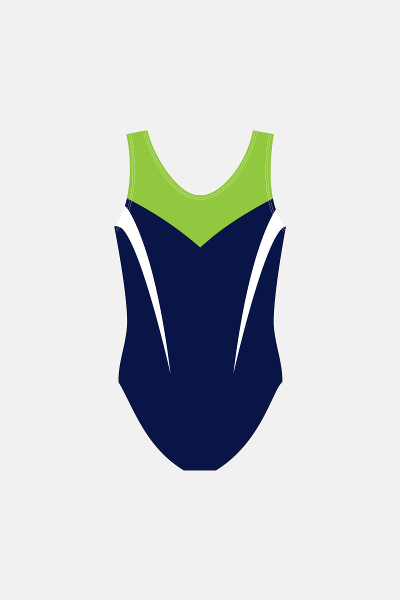 Girls Team Spirit Sleeveless Leotard
