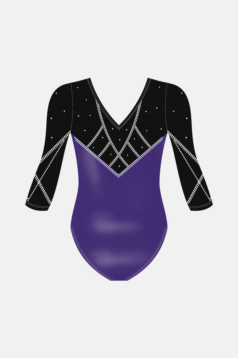 Custom 3/4 Sleeve Senior Leotard
