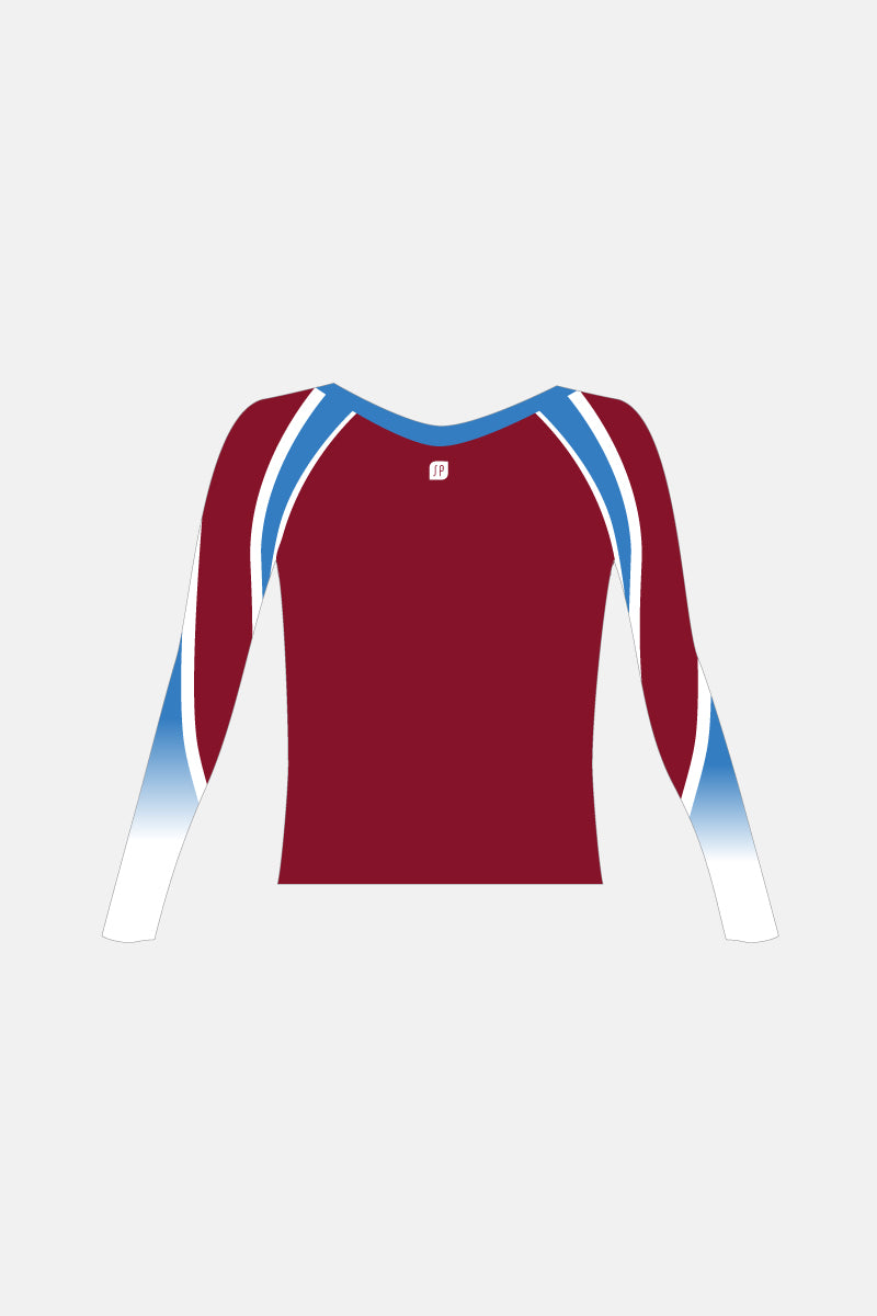 Girls Cheer Top with Sequins