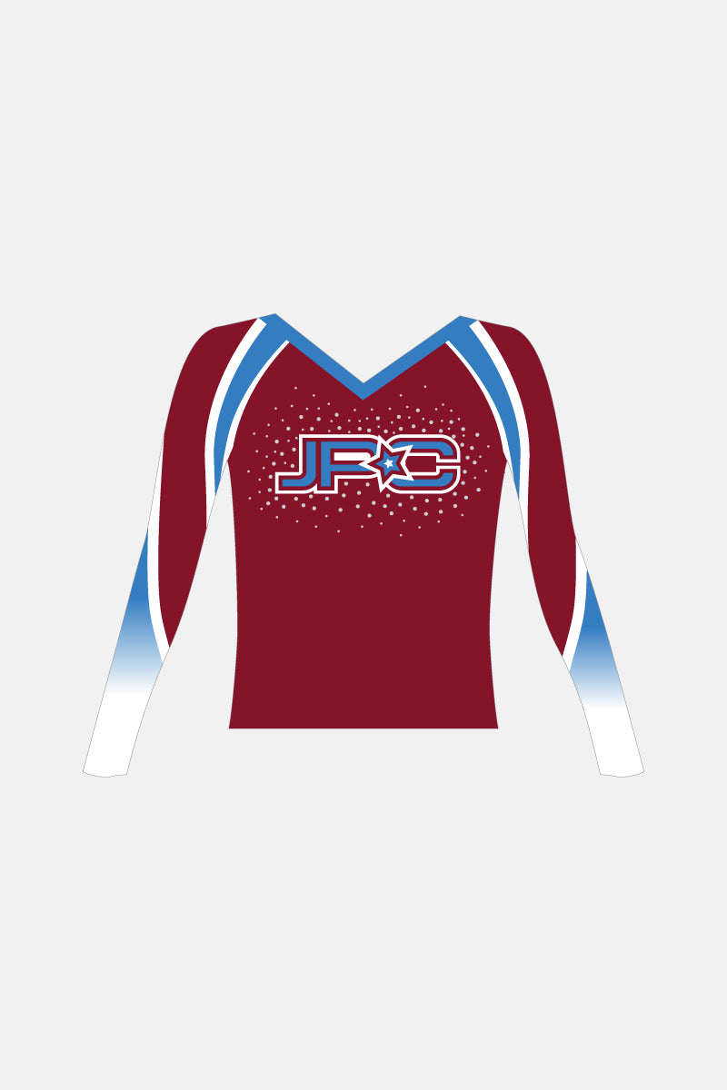 Girls Cheer Top with Sequins