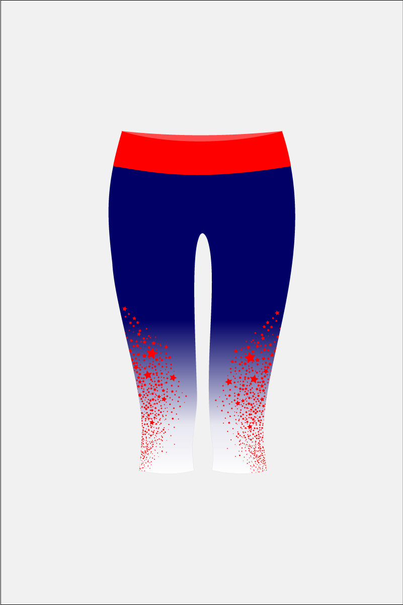 Womens Cheer 3/4 Tights