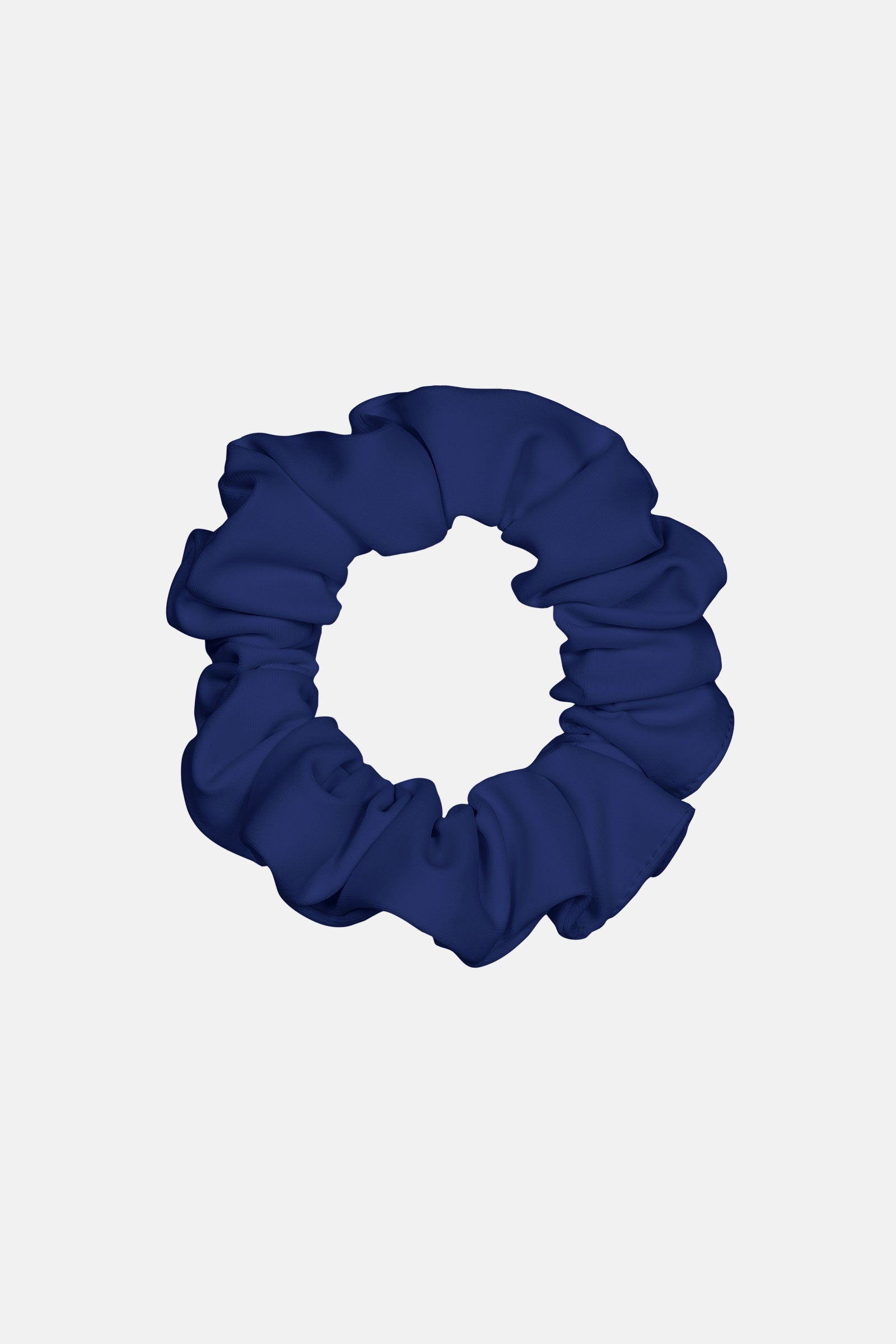 Navy Matt Scrunchie