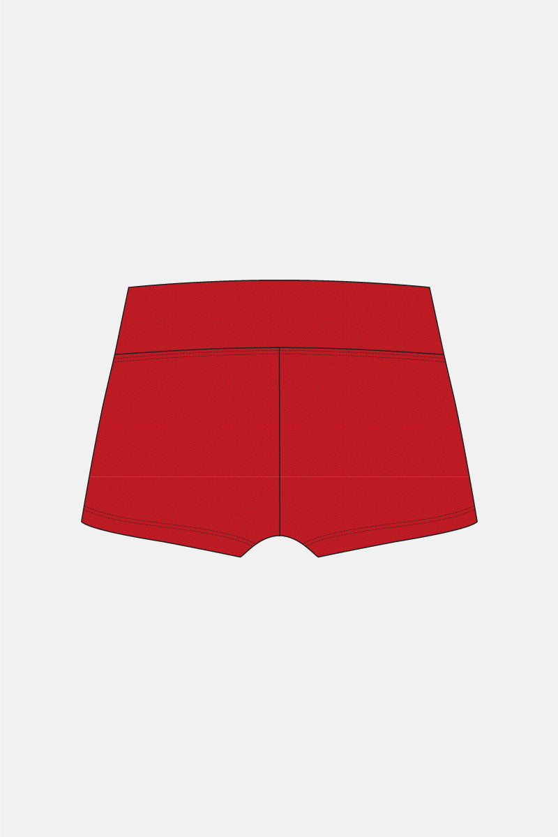 Red Mystique Shorts