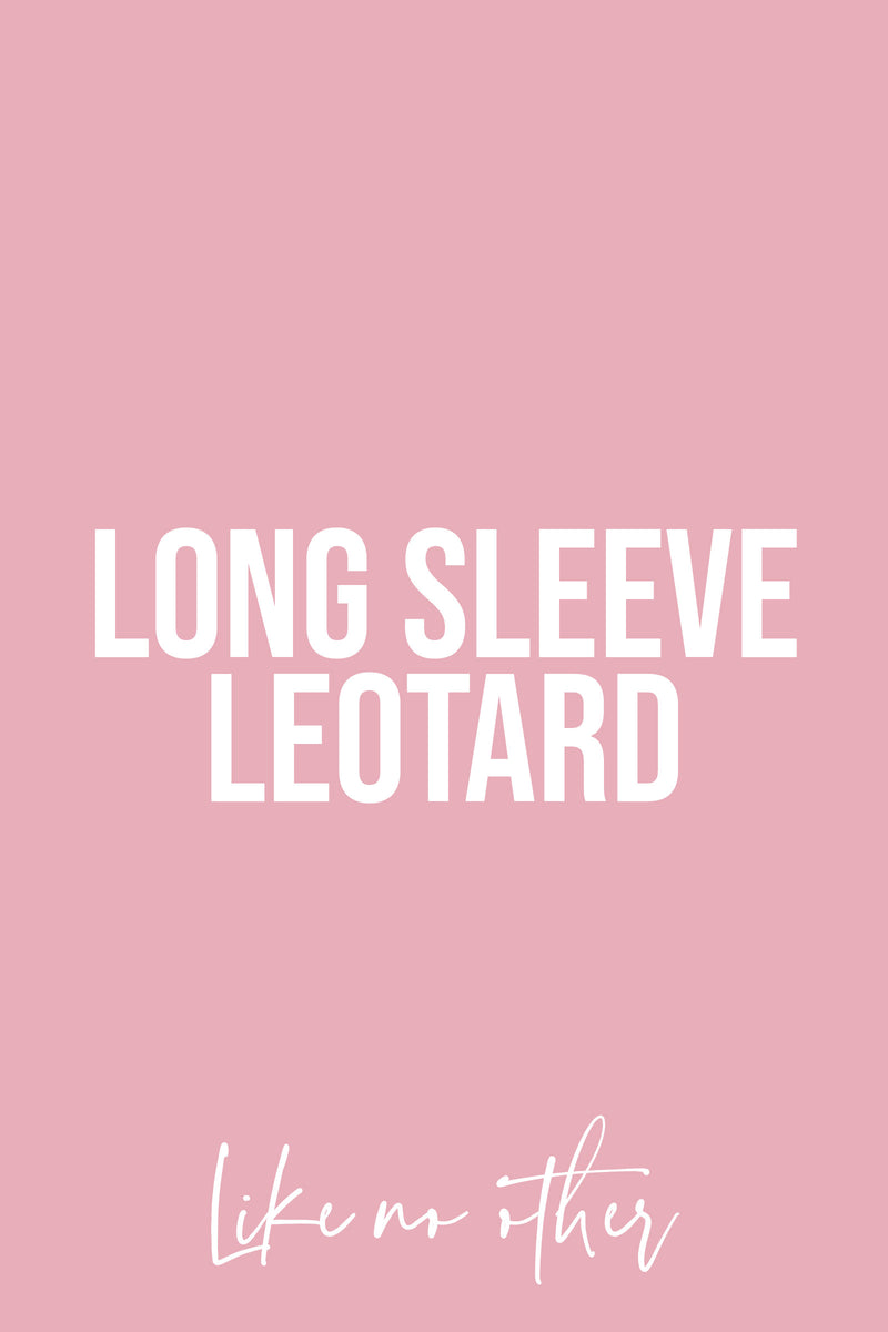 Custom Design - Long Sleeve Leotard