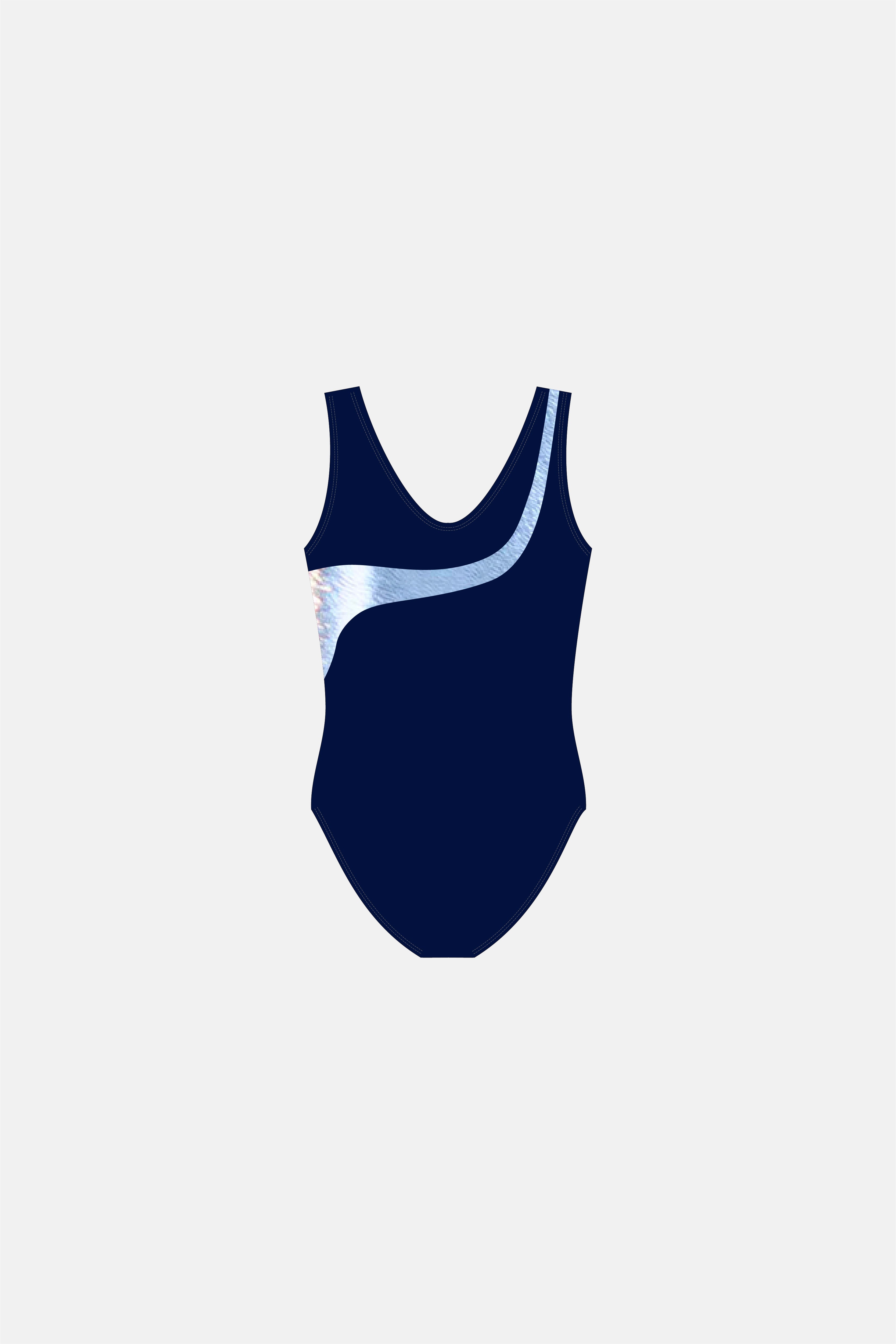 Girls Raven Sleeveless Leotard