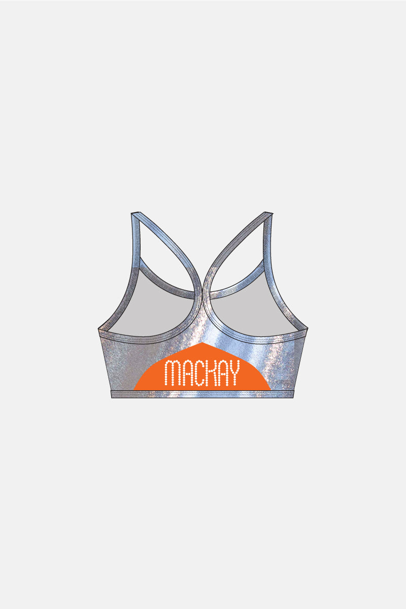 Girls WG Crop Top Orange