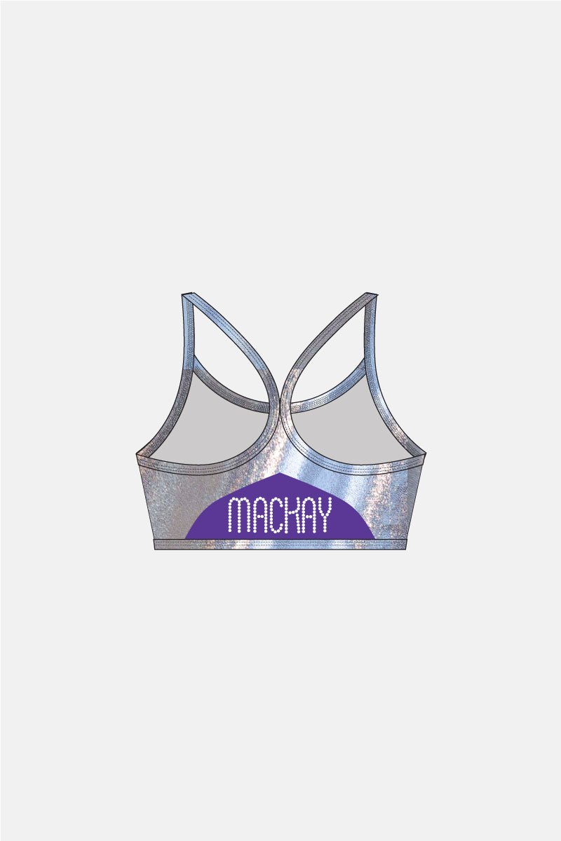 Girls WG Crop Top Purple