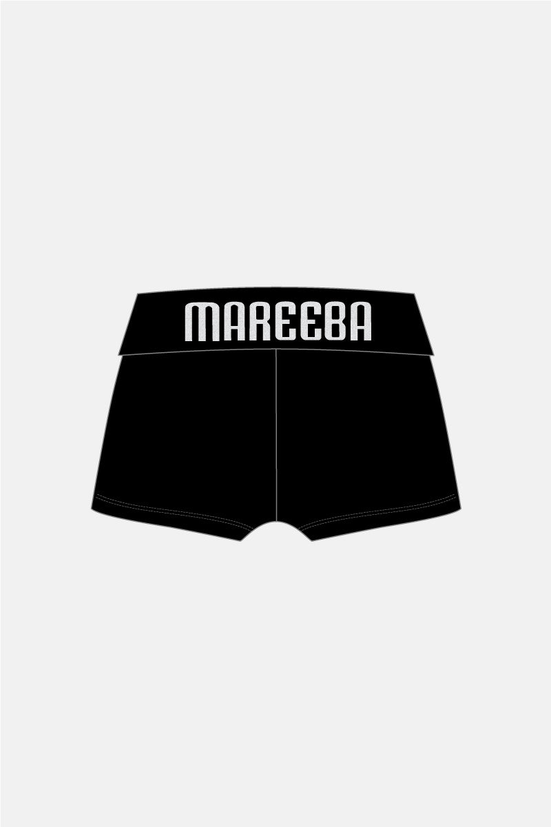 Girls Fold Over Shorts & Logo