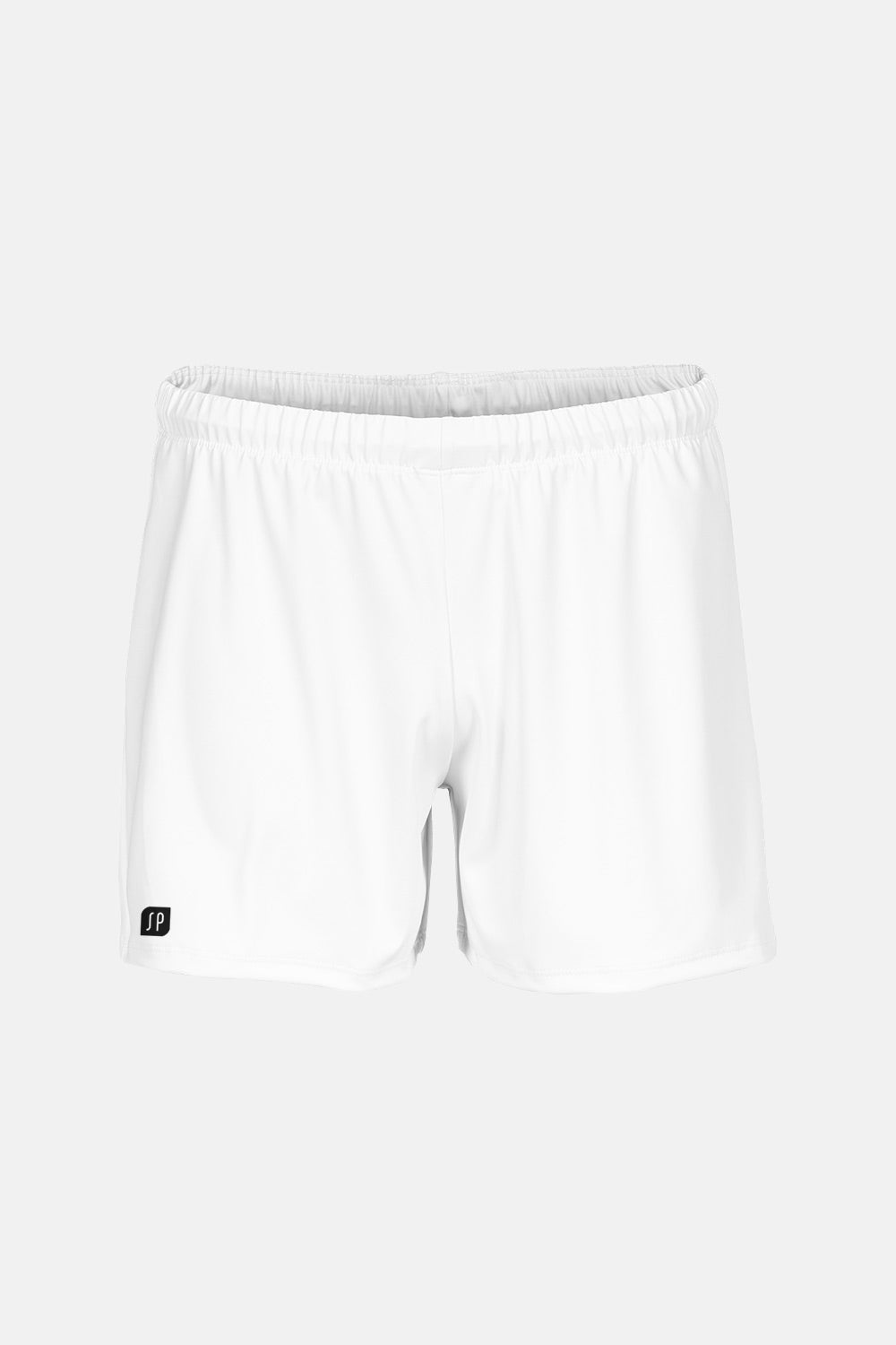 Mens White Tramp Shorts - Trampoline