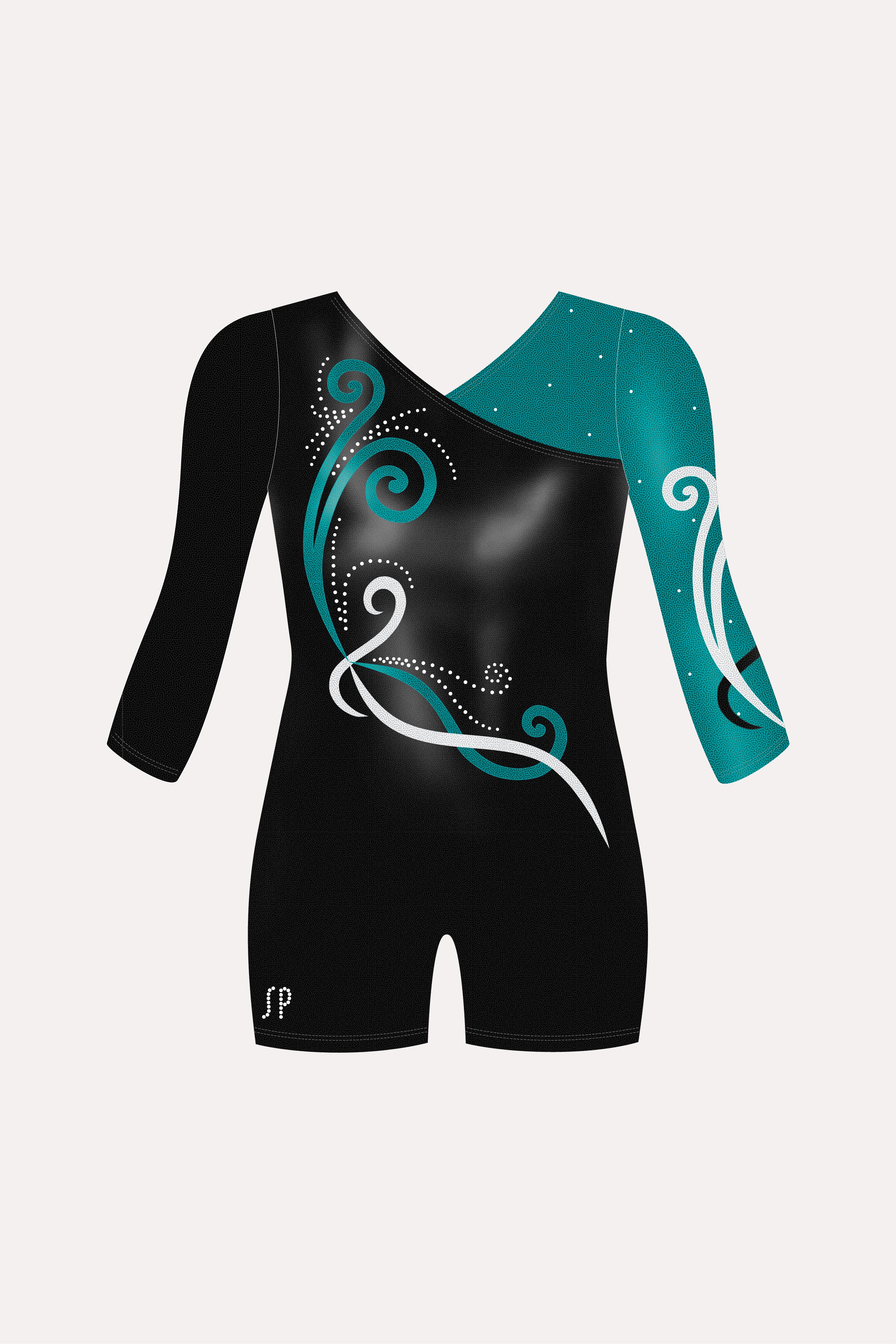 L4-6 State Champion 3/4 Sleeve Short Leg Unitard