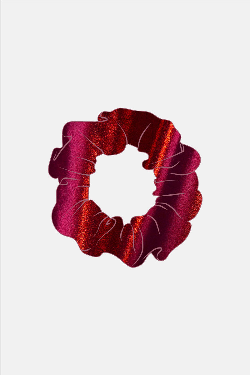 Maroon Mystique Scrunchie