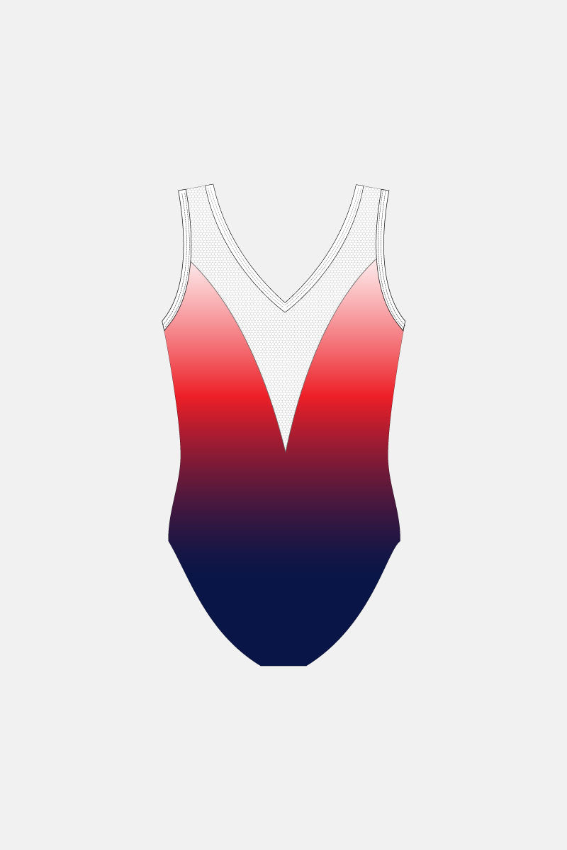 Sleeveless Junior Competition Leotard