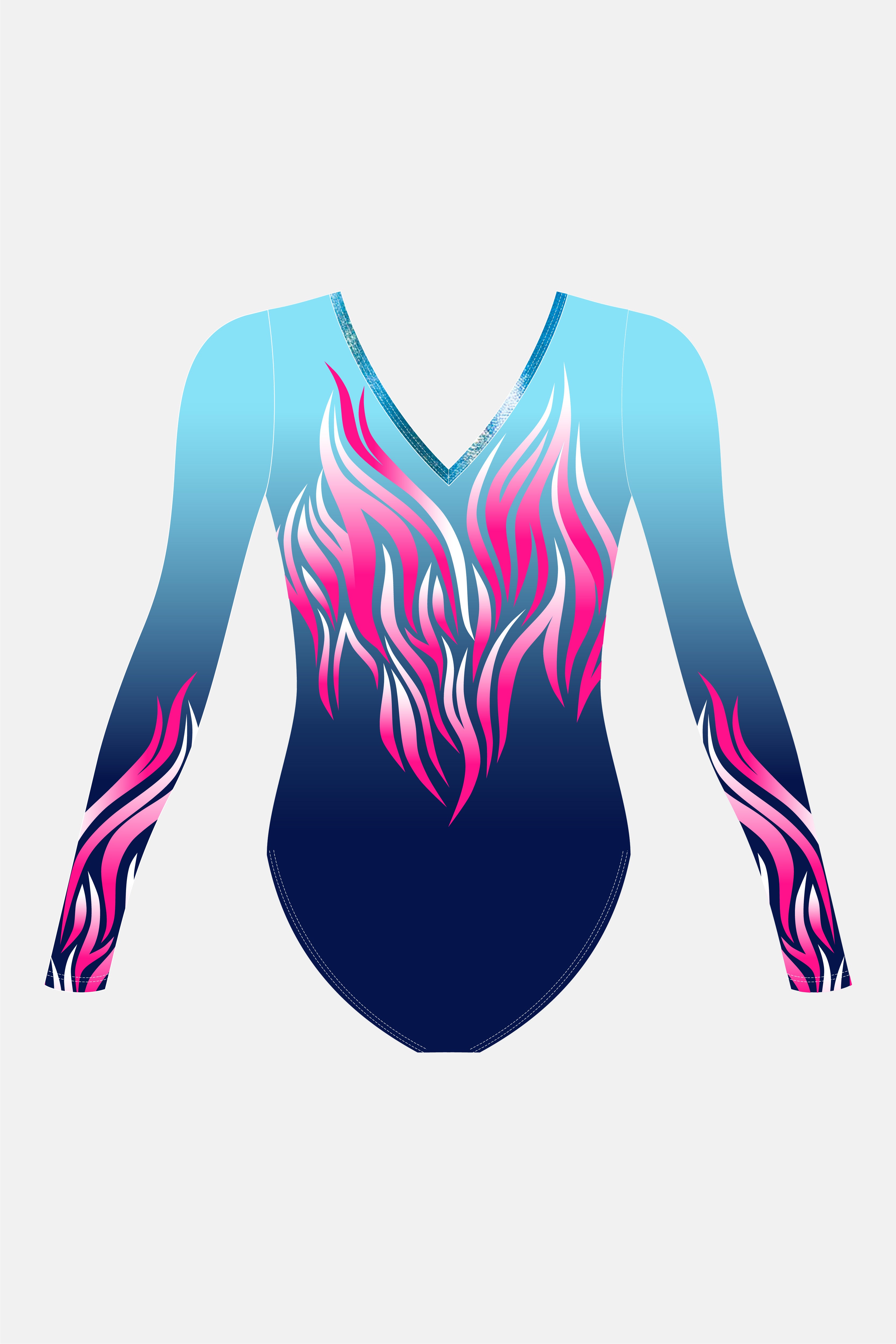 Zemira Long Sleeve Leotard