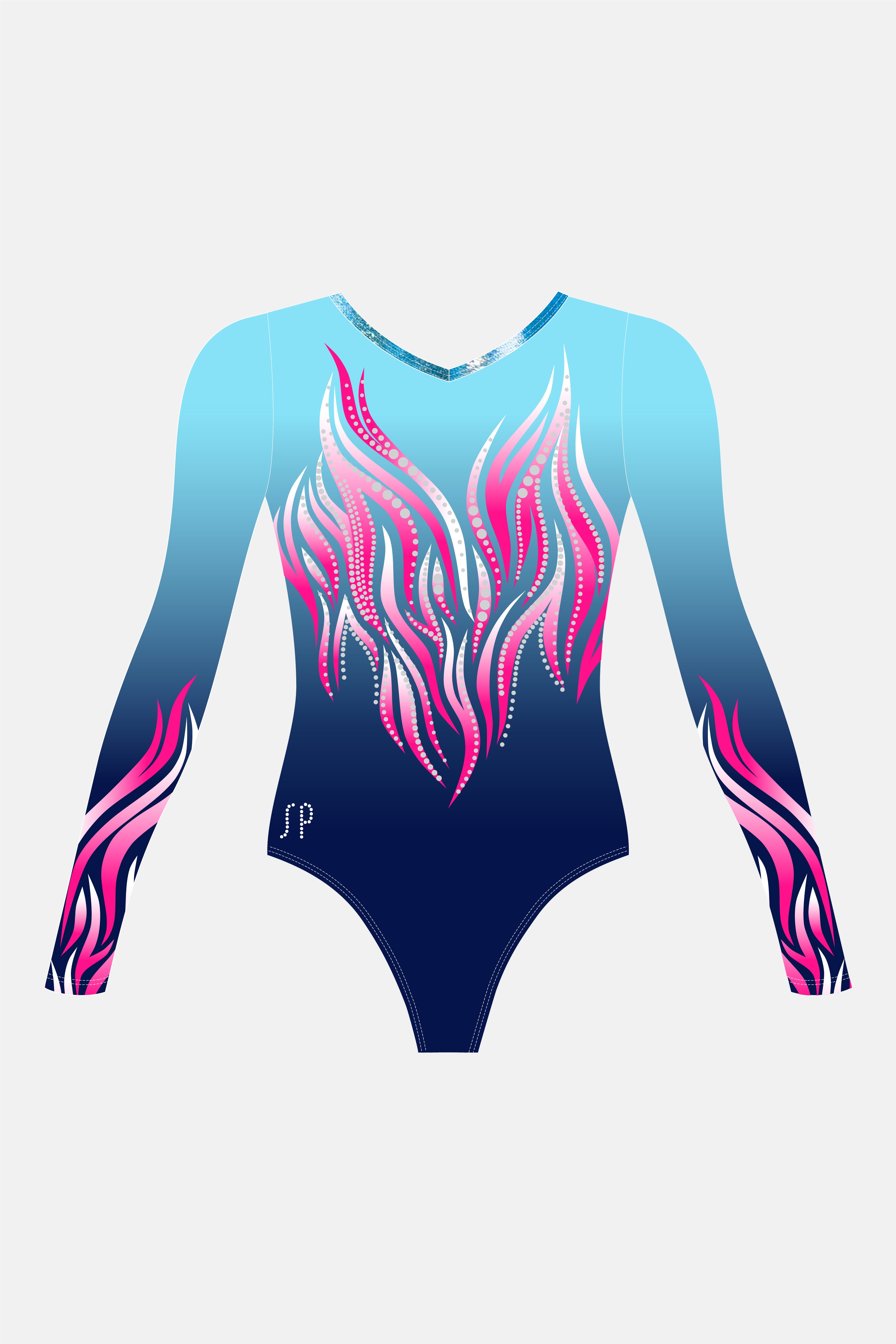 Zemira Long Sleeve Leotard