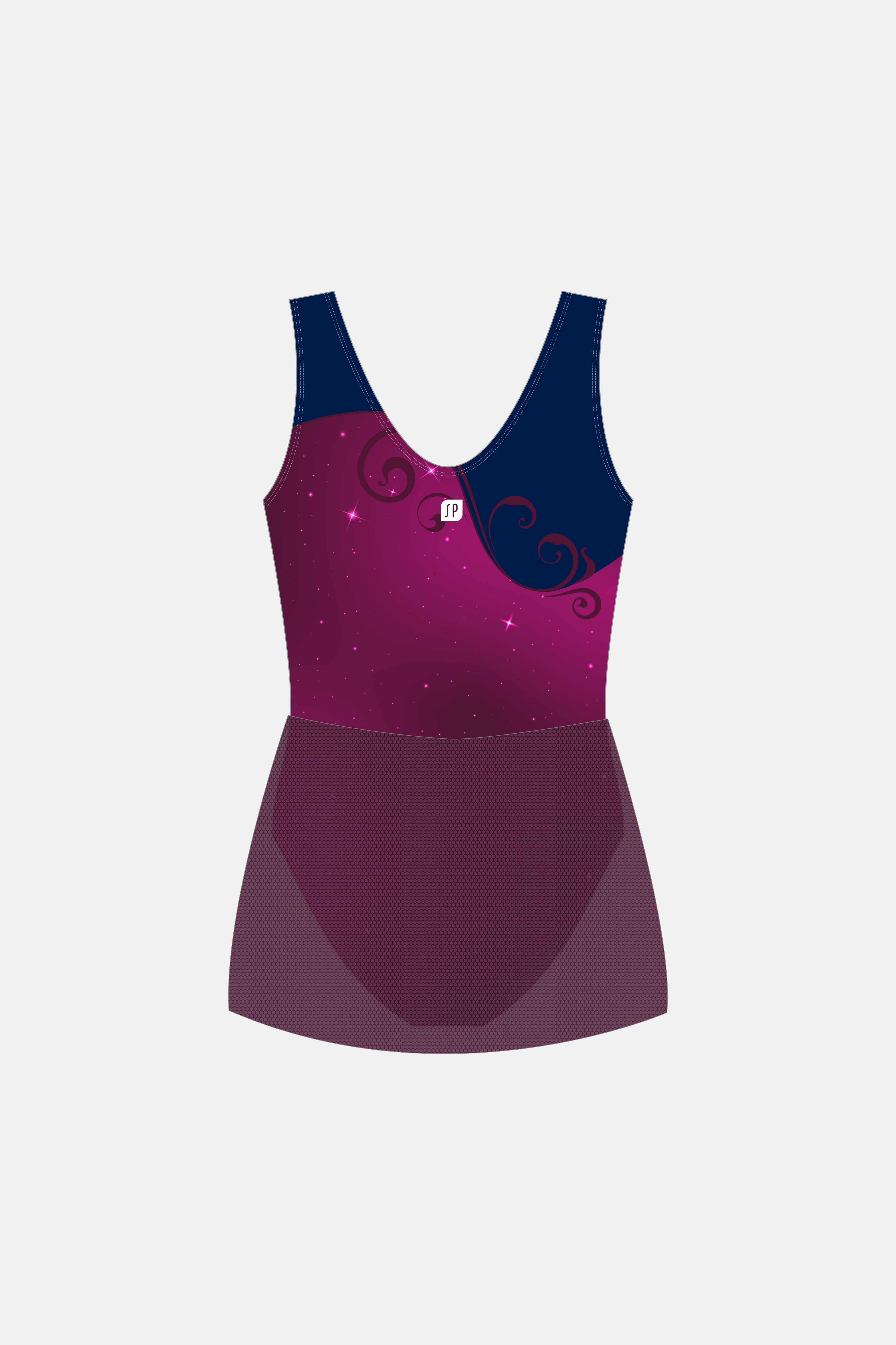 RG Girls Galaxy Leotard