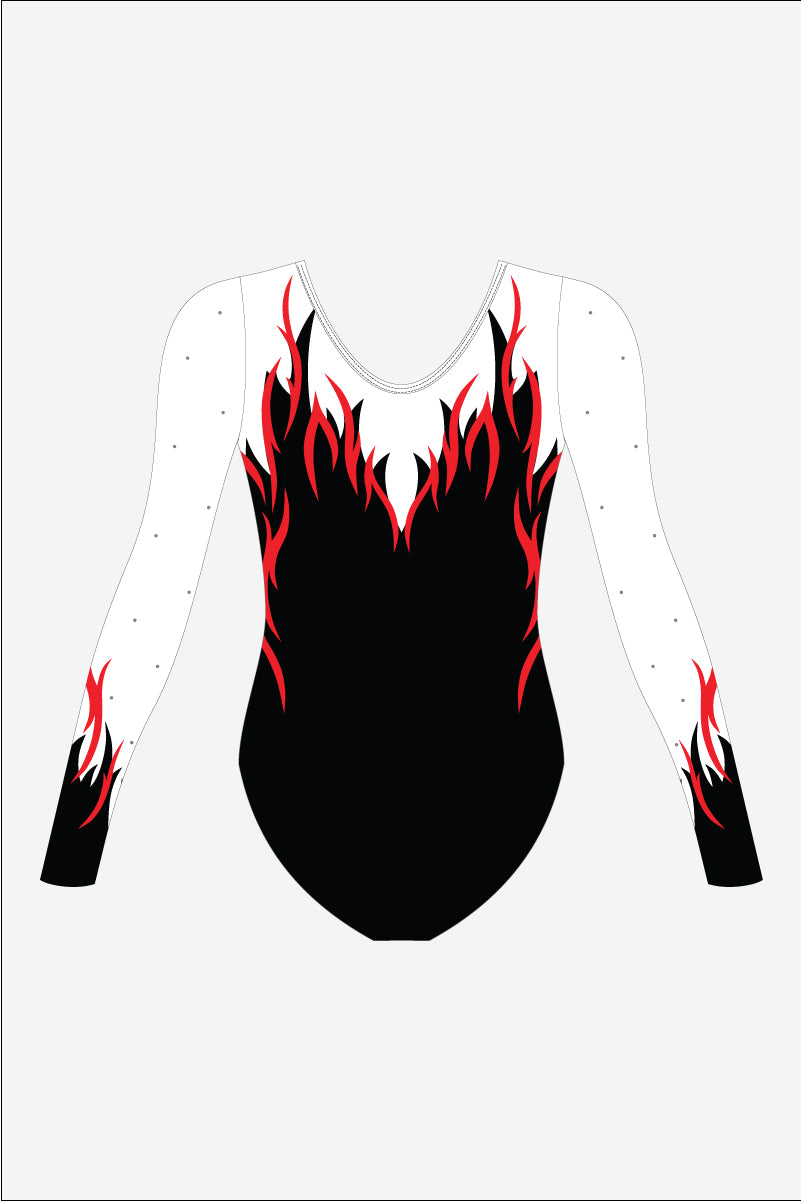Girls Aerobics Club Leotard