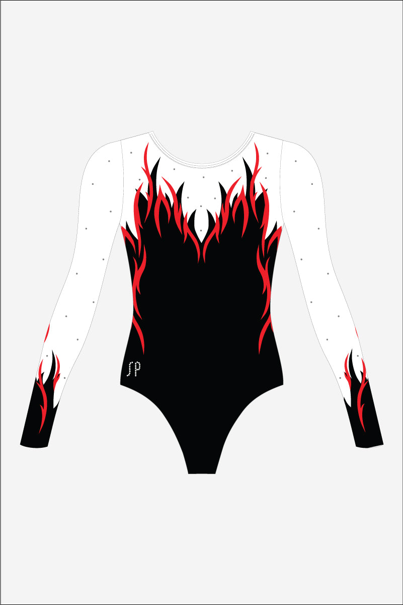 Girls Aerobics Club Leotard