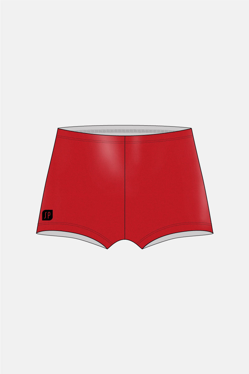 Red Mystique Shorts